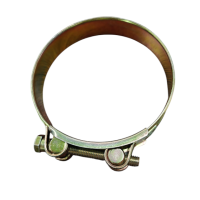 **Zinc-Plated Bolt Hose Clamps**